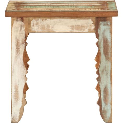 Maison Exclusive - Tavolino da Salotto 40x40x40 cm in Legno Massello di Recupero (1/5)