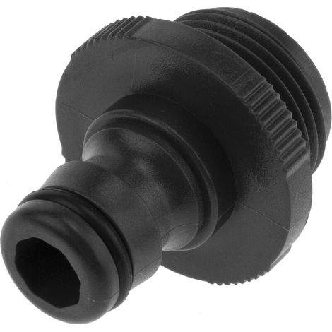 Raccord rapide avec filetage mâle 3/4" pour tuyau (1/5)