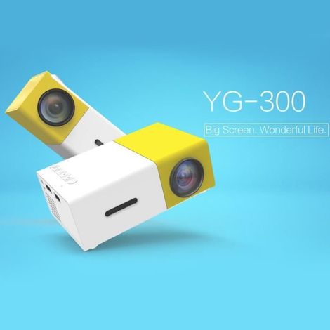 Filiyano-Vidéoprojecteur LED SOPEAR YG300 1080p - Batterie intégrée 1300 mAh - Taille d'image ajustable (1/4)