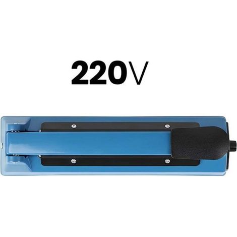 Soudeuse À Impulsion - 200 mm - 8 Niveaux De Chauffe - Pour Sacs 1 À 45 μm - Bleu (1/5)