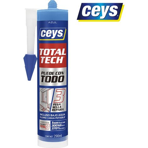 Klebstoff Ceys Total Tech 290 ml blau elastisch