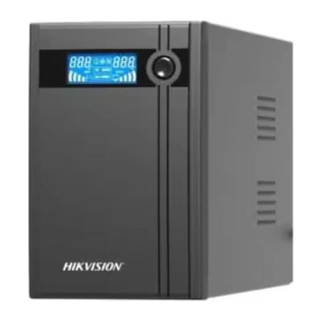 Hikvision DS-UPS2000-R Gruppo di Continuita' 2000VA 1200W 12V 9AH Batteria Doppia colore Nero