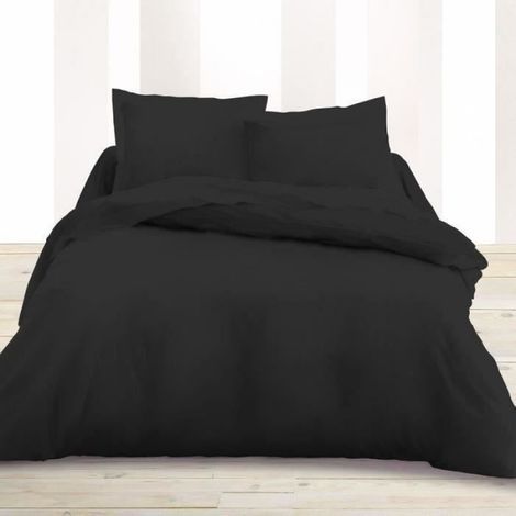 Bettbezug – 100 % Baumwolle – 220 x 240 cm – Lakritz (1/5)