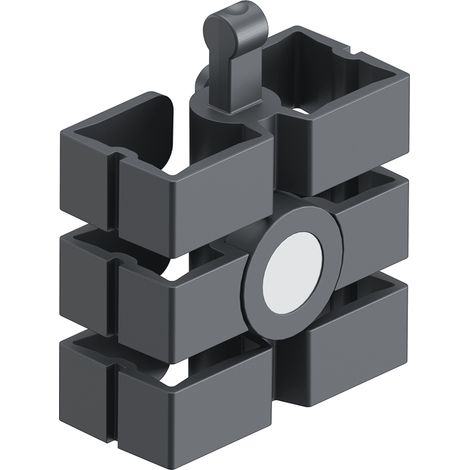 Hettich Magnet Kabelkette Slim schwarz