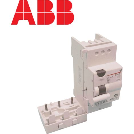 Bloc différentiel triphasé - 300 mA - Type AC - 32A ou 63A - Calibre - Calibre 32A