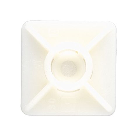 (27X27) BASE DE DOS VIAS ADHESIVAS PARA BRIDAS DE NYLON(100U) - INDEX (1/3)