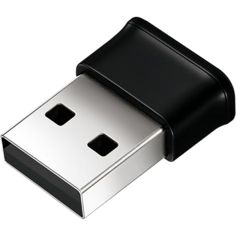 LogiLink WL0252 - Adaptador USB WiFi ultrapequeño con Antena PIFA de 2 dBi, 11 AC Dual Band, 650 Mbps
