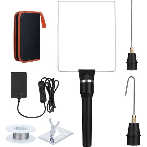 Coupeur de Mousse Électrique 3-en-1 Fil Chaud Découpe Polystyrène Avec Alimentation Électrique Commutée Pour Polystyrène et Mousse Spongieuse Projets de Bricolage, 100-240V (1/5)