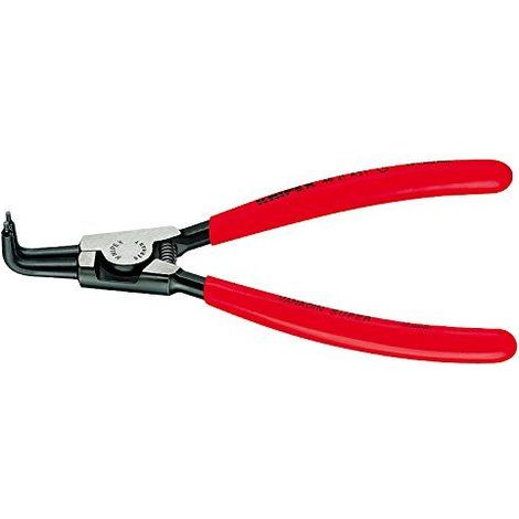 Knipex Pince pour circlips pour circlips exterieurs d'arbre noire atramentisee, gainees en plastique 170 mm 46 21 A21