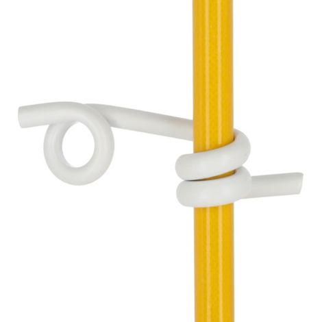 Isolateur queue de cochon piquet f.verre 10mm, 50pcs