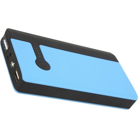 Batterie de Démarrage 9000mAh 500A 12V Booster de Batterie Auto Banque d'Énergie Portable Chargeur de Secours avec Prise EU 100-240V Bleu et Noir (1/5)