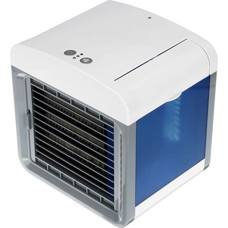 Ventilador de aire acondicionado portátil mini USB 3 en 1 con 3 niveles de velocidad (1/5)