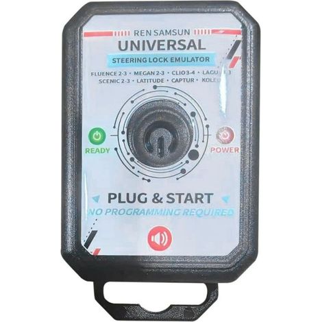 Simulateur de Verrouillage Direction Universel ESL ELV pour FLUENCE2-3, MEGAN2-3 · CLIO3-4 LACUNA 3