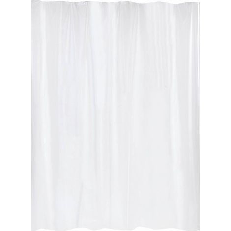 rideau de douche color peva 180x200 blanc