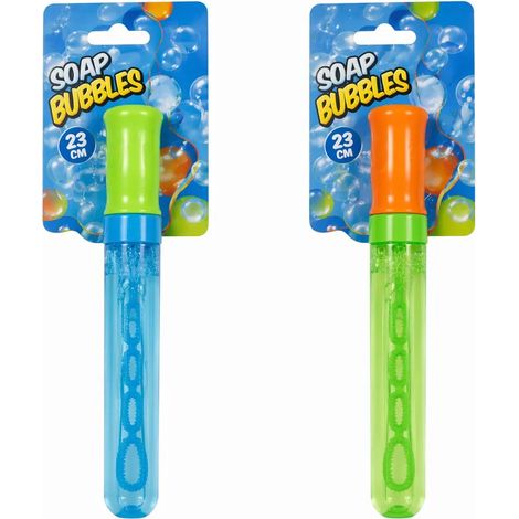 Seifenblasen-Tube 23 cm für Kinder, ideal für draußen