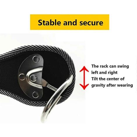 Boucle porte-outils, crochet pour ceinture porte-outils, boucle pour marteau robuste, accessoires pour ceinture porte-outils --- (1/5)