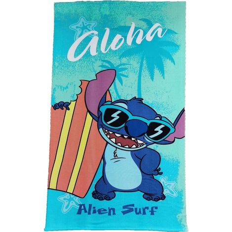 Toalla Stitch Disney microfibra