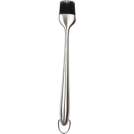 Brochette à arroser Silicone anti-chaleur Manche en acier inoxydable (1/5)