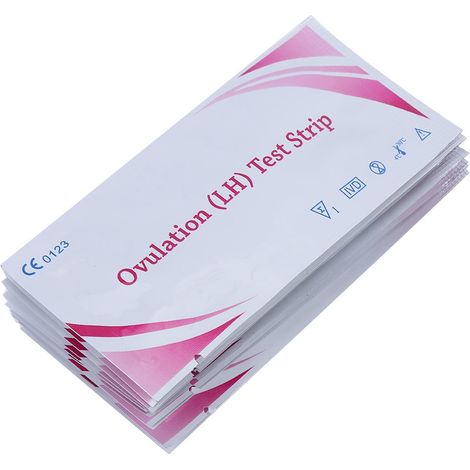 Test d'ovulation et grossesse à domicile - Bandelettes urinaires LH (10 unités) (1/5)