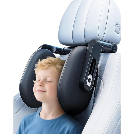 Reposacabezas giratorio 360° para coche, 2025, espuma viscoelástica gruesa y transpirable, para niños y adultos, 1 pieza.