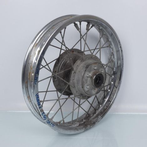 [PRODUIT D'OCCASION] Jante arrière origine pour moto Yamaha 250 SR TAKASAGO J 16X2.15 (1/5)