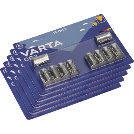 50x CR2 3V Photo Blister Varta Batterie Lithium (1/5)