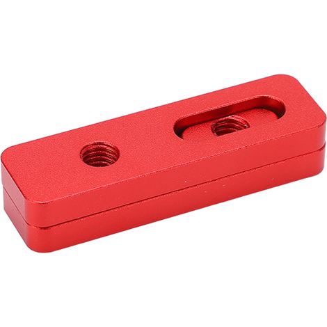 Universeller Umrüstadapter für ZTTO Fahrrad-V-Bremsen, Modell 406 auf 451, kompatibel mit Fahrradfelgen (rot). (1/5)