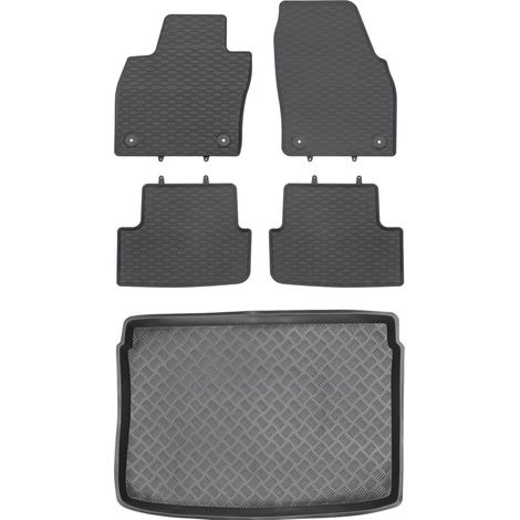 Ensemble de tapis de sol en caoutchouc pour Seat Arona Crossover (à partir de 2017) + tapis de coffre (1/5)