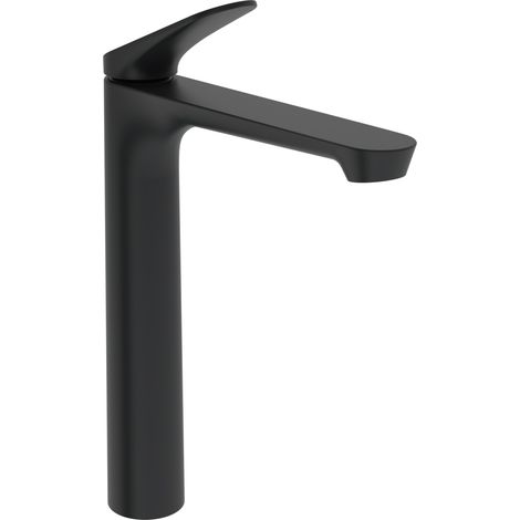 HANSA HA Batería monomando de lavabo alta HANSAGENESIS 3756 - Alcance 174 mm Negro mate, 3756220733