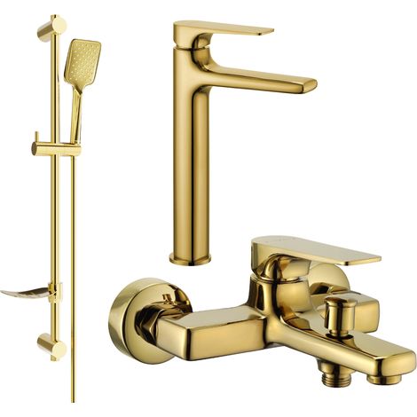 Mexen Lynx DF62 set da bagno, oro - 745913DF62-50 (1/4)