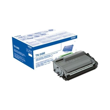 Tóner Original Brother TN-3480 Alta Capacidad/ Negro