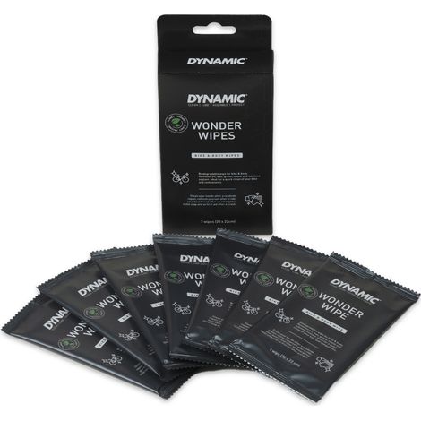 Lingettes Nettoyantes Vélo Lot De 7 - Nettoyage Rapide Et Pratique - Dynamic