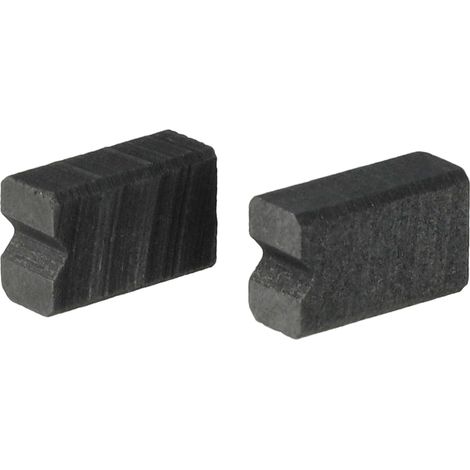 vhbw 2x Carbon Brush Motor Brush 6.25 x 4 x 10mm compatible with Saeco Jura coffee machine / grinder / grinder motors