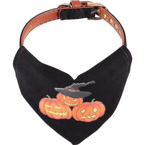 1 bavoir-collier pour chien, décoration d'Halloween (1/3)