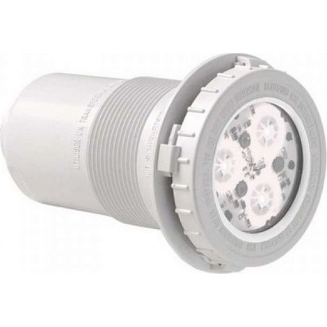 Hayward – Projecteur LED 18W pour piscine béton – Couleur blanche – Alimentation TBTS – Niche plastique ultra résistant – Câble d'alimentation immergeable