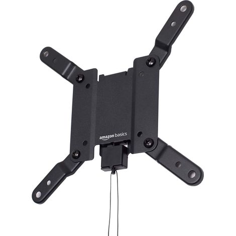 Support Mural Fixe pour téléviseur à écran Plat - pour TV de 12 à 40 Pouces - VESA 200 x 200 mm, 30.5-101.6 cm, Noir (1/5)