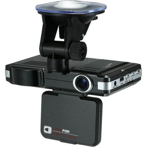V10 Mobile Radar Dash Cam & Car Speed Camera (2-in-1) HD 1080P (English/Russian) (1/4)