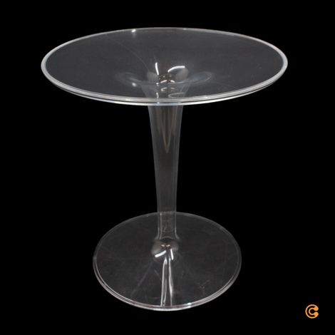 [NEUWERTIG] B-Ware Kartell Tip Top Beistelltisch Wohnzimmertisch Couchtisch Sofatisch transparent (1/2)