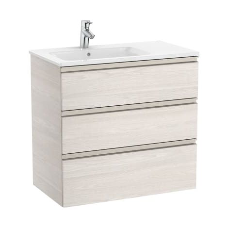 MUEBLE UNIK THE GAP LAV.IZQ.800X460 LAV.BL TRES CJN.FRESNO NÓRDICO