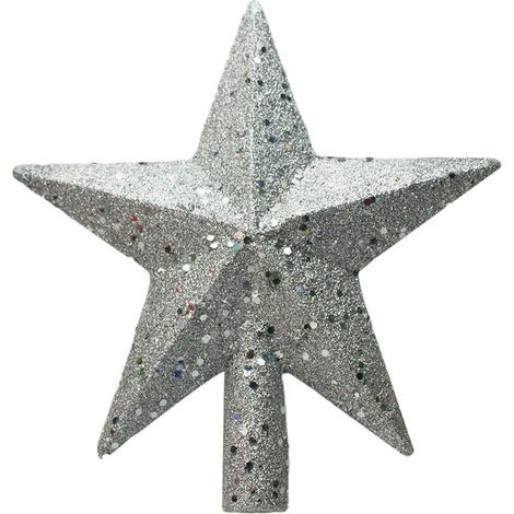 Étoile de Noël scintillante 20cm pour décoration de sapin et fêtes (1/5)