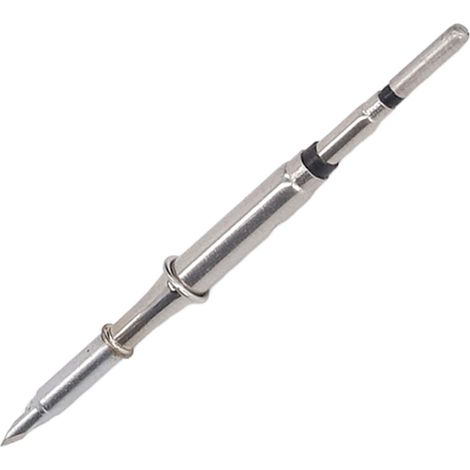 Pointe de fer à souder en acier inoxydable, pièce de rechange métallique mini intégrée C115, accessoire S20, embout couteau (1/5)