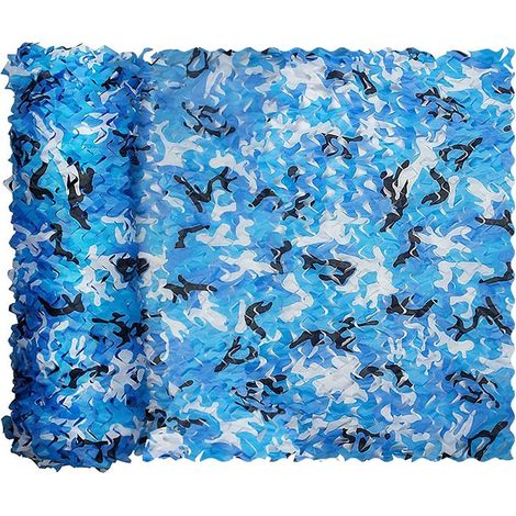 Filet d'ombrage camouflage - Filet camouflage 200 x 300 cm - Toile d'ombrage - Filet camouflage - Léger et polyvalent - Idéal pour la décoration, terrasse, parasol, camping, studio photo, abri d'usine (1/5)
