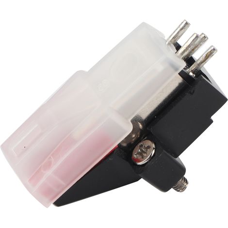 Stylet de lecteur de disque vinyle, aiguille de stylet de phonographe tête magnétique précise avec son pur fréquence moyenne chaude et large pour la maison du club