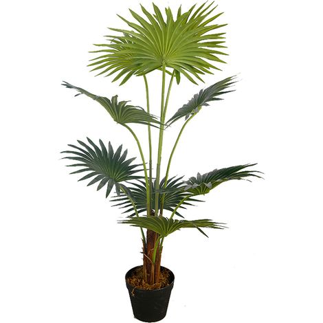 Lykke Künstliche Pflanze Fächerpalme 100cm (1/3)