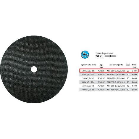Incoflex disco de corte para metal 300 x 3,2 x 32 mm – Corte preciso y duradero para metales gruesos