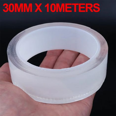 (3 cm x 10 m) Film protecteur de seuil de porte SEAMETAL transparent,autocollant anti-rayures,universel pour coffre et pare-chocs (1/3)