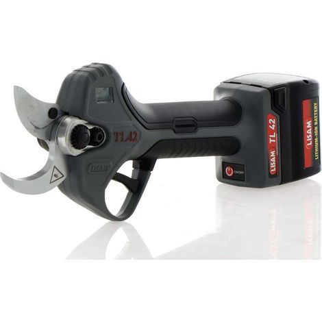 Forbice da potatura a batteria Lisam TL 42 con motore elettrico taglio da 42 mm