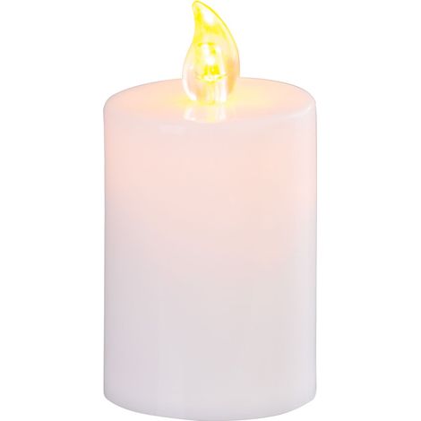 Kerze MagicHome, LED, für Grab, weiß, 2xAA, 5,5x10,5 cm, (2xAA im Lieferumfang enthalten) (1/3)