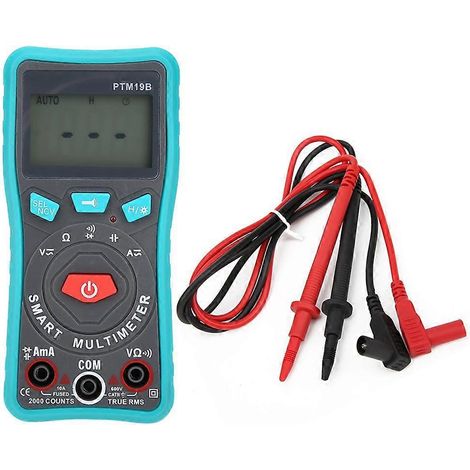PTM19B Tragbares digitales Multimeter, berührungsloser Spannungs- und Diodentester, Prüfgerät