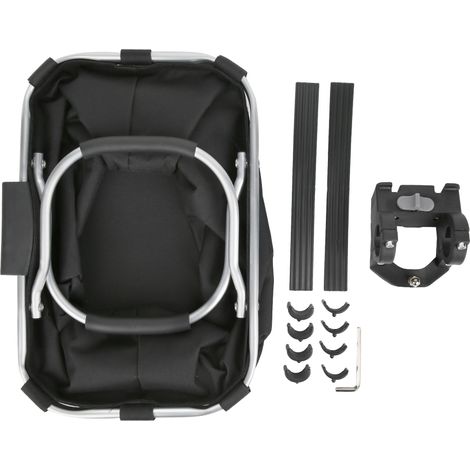 Sacoche de guidon de vélo amovible, panier avant pour cyclisme, sac de transport (1/5)
